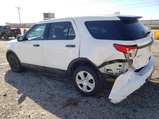 1FM5K8AR3HGD67159 - 2017 FORD EXPLORER POLICE INTERCEPTOR Սպիտակ լուսանկար 2