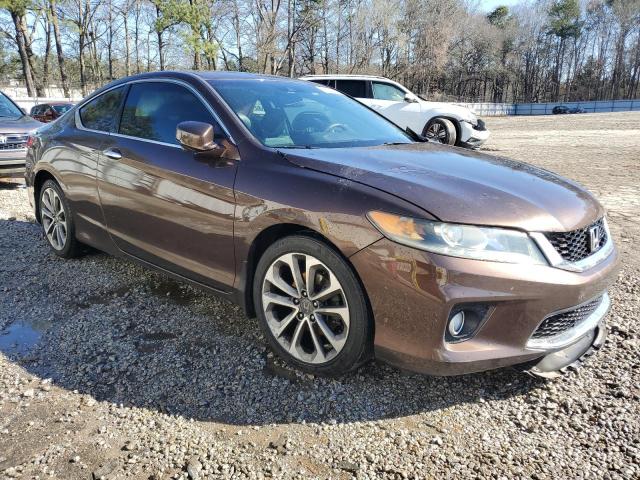 1HGCT2B85DA010625 - 2013 HONDA ACCORD EXL BROWN photo 4