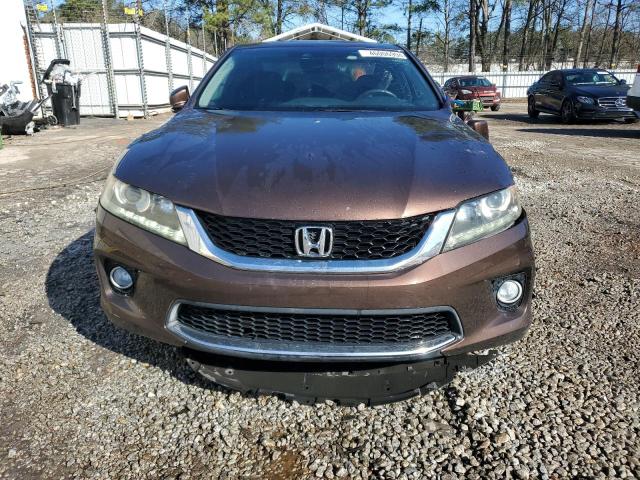 1HGCT2B85DA010625 - 2013 HONDA ACCORD EXL BROWN photo 5