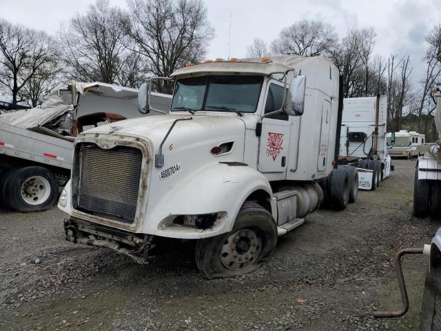 1XPHD49X79D786317 - 2009 PETERBILT 386 WHITE photo 2