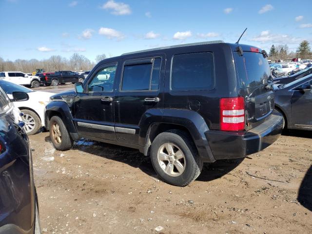 1C4PJMAKXCW145700 - 2012 JEEP LIBERTY SPORT BLACK photo 2