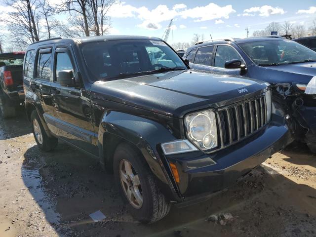 1C4PJMAKXCW145700 - 2012 JEEP LIBERTY SPORT BLACK photo 4