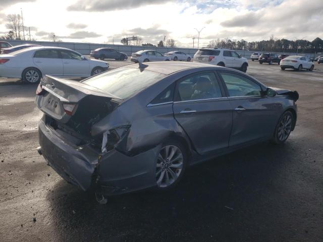 5NPEC4AC4BH076534 - 2011 HYUNDAI SONATA SE GRAY photo 3