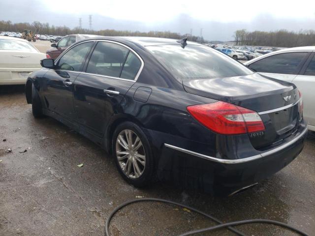 KMHGC4DDXCU153360 - 2012 HYUNDAI GENESIS 3.8L BLACK photo 2