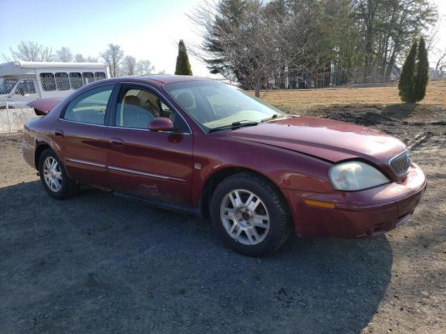 1MEFM55S84G607118 - 2004 MERCURY SABLE LS PREMIUM MAROON photo 4