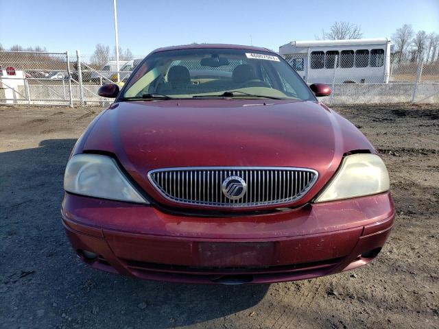 1MEFM55S84G607118 - 2004 MERCURY SABLE LS PREMIUM MAROON photo 5