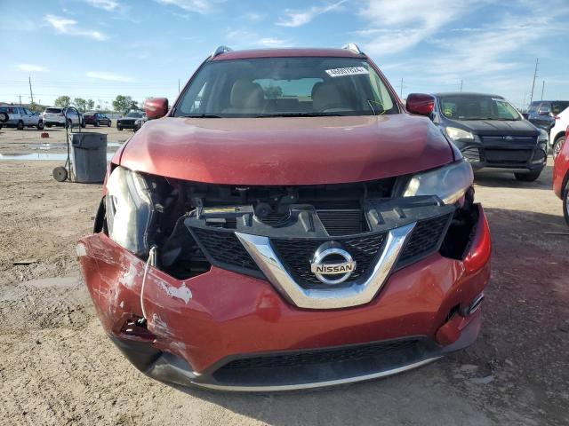 5N1AT2MT1GC744819 - 2016 NISSAN ROGUE S RED photo 5