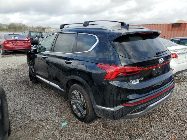5NMS34AJ3NH440347 - 2022 HYUNDAI SANTA FE SEL BLACK photo 2