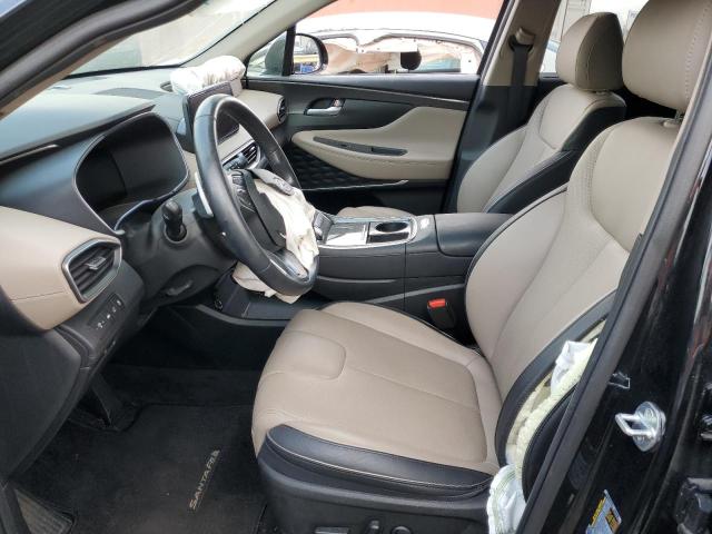5NMS34AJ3NH440347 - 2022 HYUNDAI SANTA FE SEL BLACK photo 7