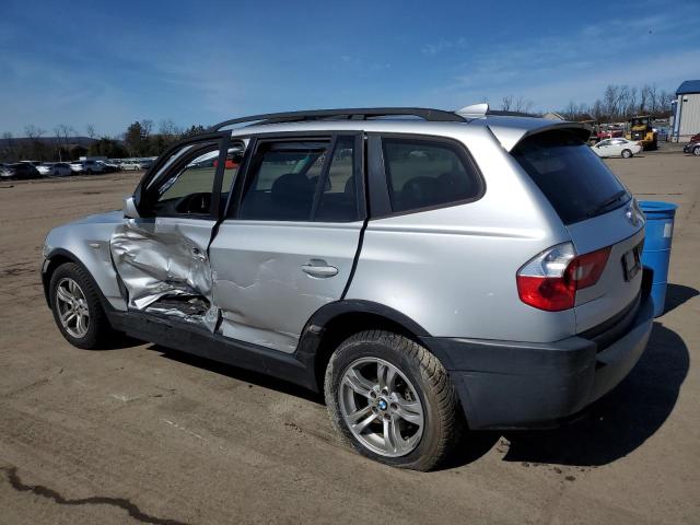 WBXPA934X5WD15980 - 2005 BMW X3 3.0I SILVER photo 2