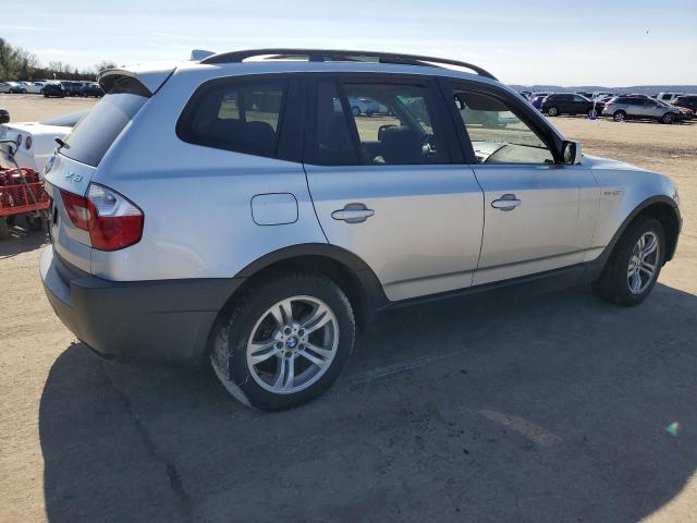 WBXPA934X5WD15980 - 2005 BMW X3 3.0I SILVER photo 3