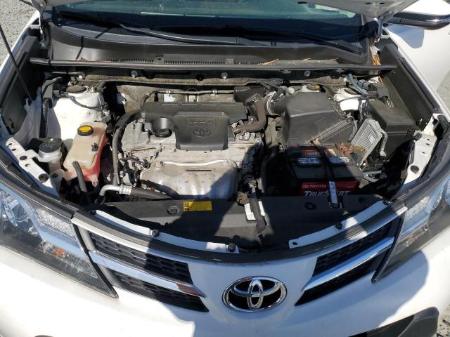 JTMWFREV6D5013216 - 2013 TOYOTA RAV4 XLE WHITE photo 11