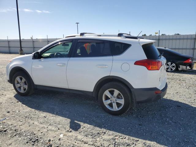 JTMWFREV6D5013216 - 2013 TOYOTA RAV4 XLE WHITE photo 2