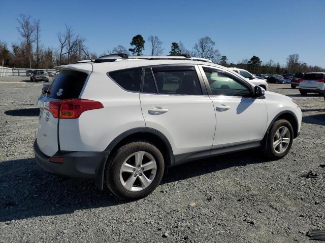 JTMWFREV6D5013216 - 2013 TOYOTA RAV4 XLE WHITE photo 3