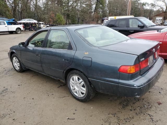 4T1BG28K51U844286 - 2001 TOYOTA CAMRY CE GREEN photo 2