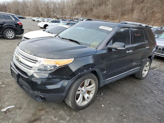 1FM5K8D85FGB86502 - 2015 FORD EXPLORER XLT BLACK photo 1