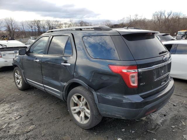 1FM5K8D85FGB86502 - 2015 FORD EXPLORER XLT BLACK photo 2