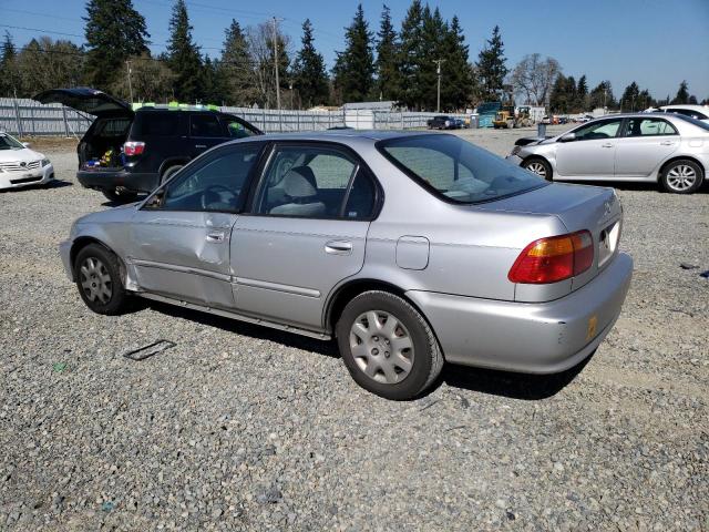 2HGEJ6618YH599017 - 2000 HONDA CIVIC BASE 银色 照片 2