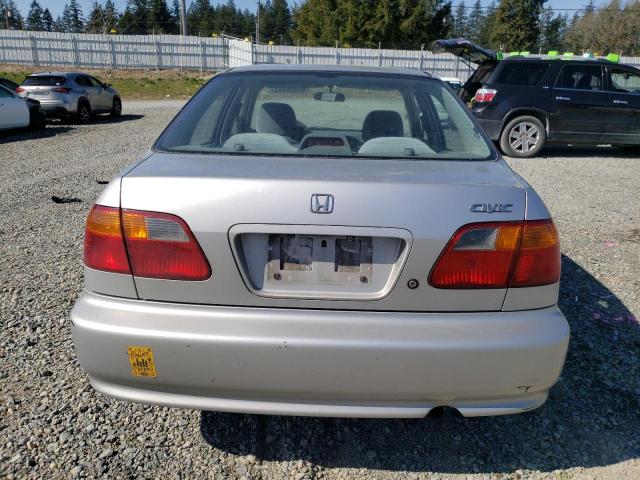 2HGEJ6618YH599017 - 2000 HONDA CIVIC BASE 银色 照片 6