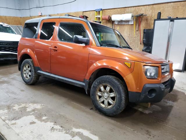 5J6YH287X8L014906 - 2008 HONDA ELEMENT EX ORANGE photo 4