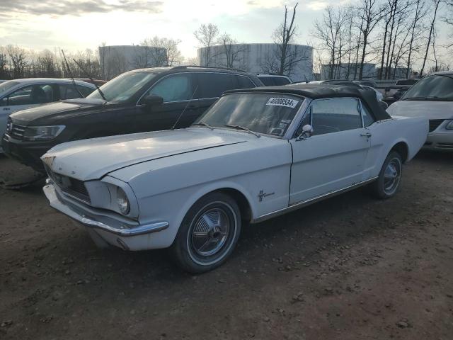6T08T283466 - 1966 FORD MUSTANG WHITE photo 1