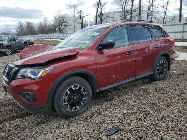 5N1DR2CM8LC645267 - 2020 NISSAN PATHFINDER SL MAROON photo 1