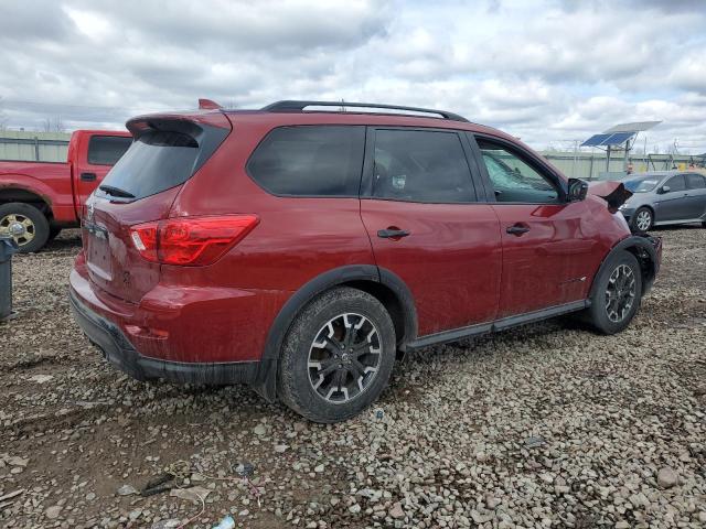 5N1DR2CM8LC645267 - 2020 NISSAN PATHFINDER SL MAROON photo 3