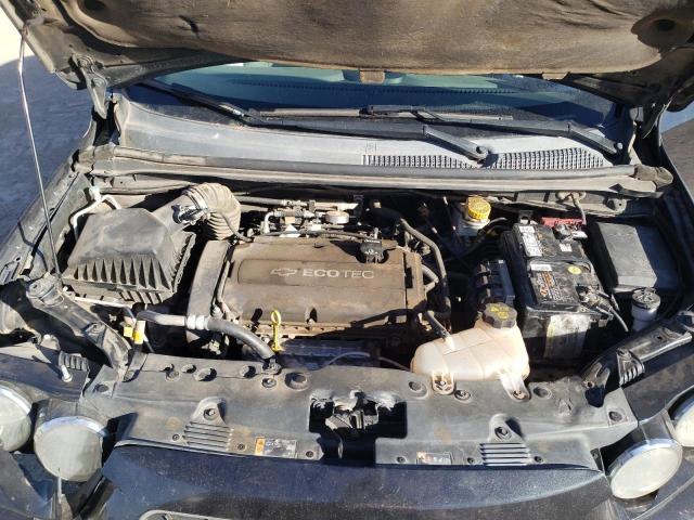 1G1JA5SHXF4135241 - 2015 CHEVROLET SONIC LS BLACK photo 11