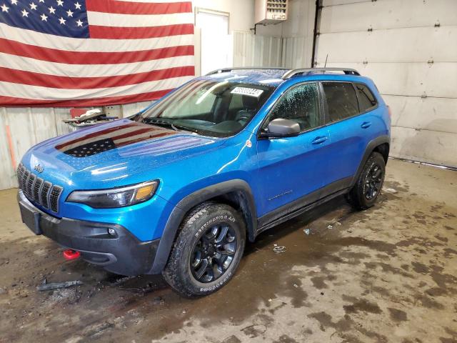 1C4PJMBX3MD191442 - 2021 JEEP CHEROKEE TRAILHAWK BLUE photo 1