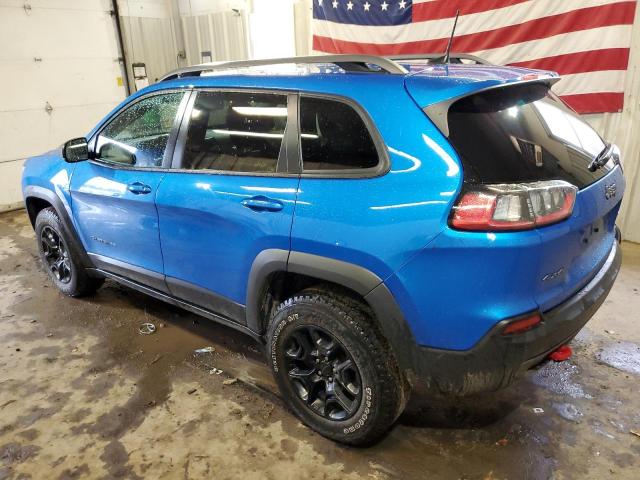 1C4PJMBX3MD191442 - 2021 JEEP CHEROKEE TRAILHAWK BLUE photo 2