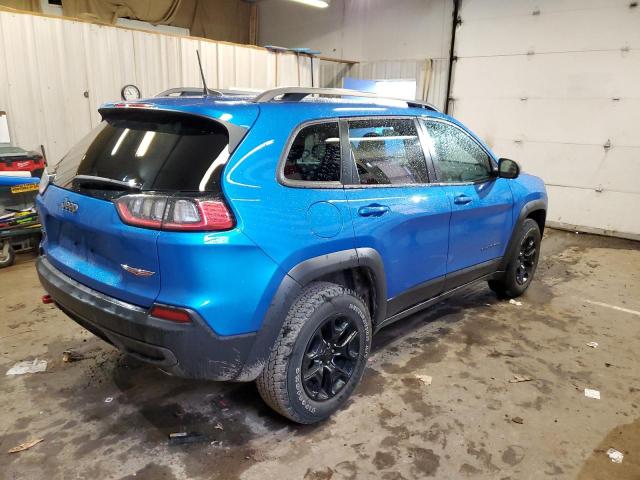 1C4PJMBX3MD191442 - 2021 JEEP CHEROKEE TRAILHAWK ლურჯი ფოტო 3