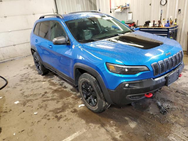 1C4PJMBX3MD191442 - 2021 JEEP CHEROKEE TRAILHAWK ლურჯი ფოტო 4