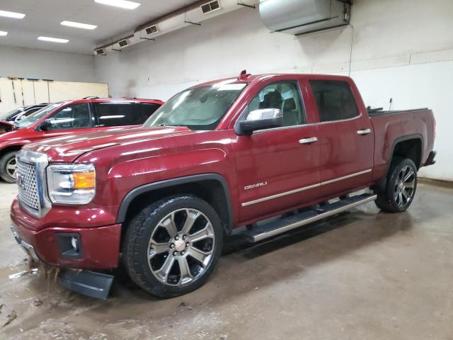 3GTU2WECXFG189956 - 2015 GMC SIERRA K1500 DENALI BURGUNDY photo 1