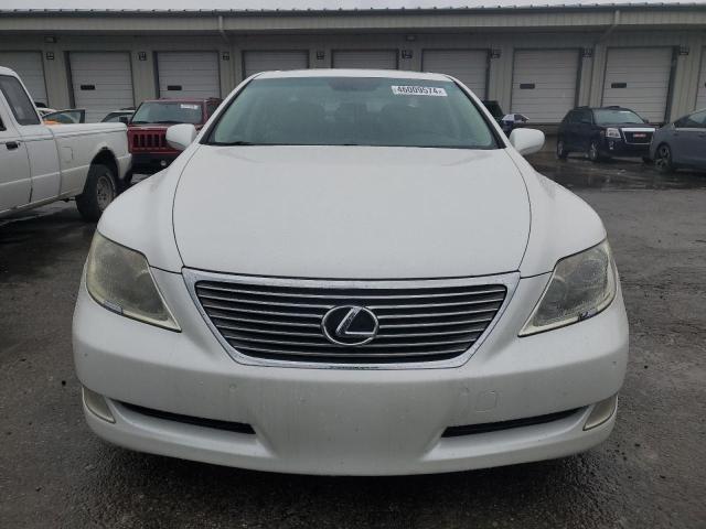 JTHBL46F375046419 - 2007 LEXUS LS 460 WHITE photo 5