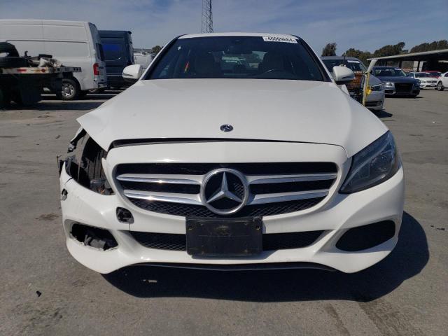 55SWF4JBXJU278020 - 2018 MERCEDES-BENZ C 300 WHITE photo 5