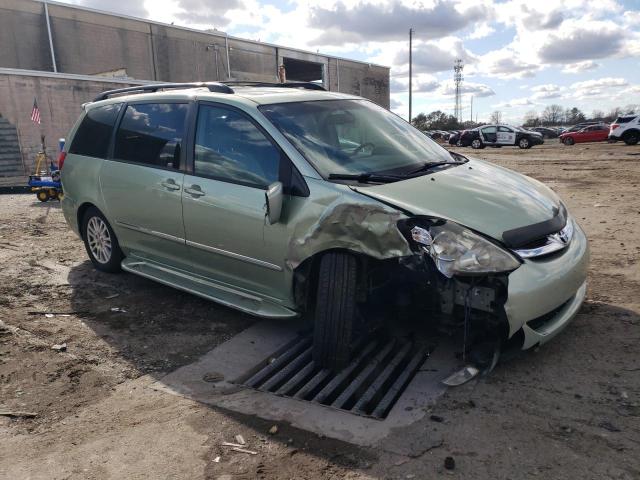 5TDZK22C58S145872 - 2008 TOYOTA SIENNA XLE GREEN photo 4