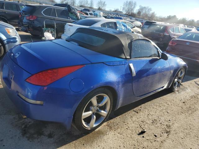 JN1AZ36A46M450346 - 2006 NISSAN 350Z ROADSTER BLUE photo 3