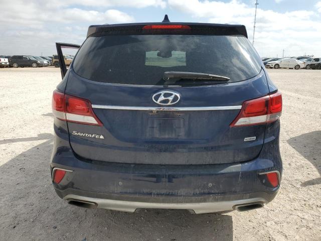 KM8SR4HF4HU241669 - 2017 HYUNDAI SANTA FE SE ULTIMATE BLUE photo 6