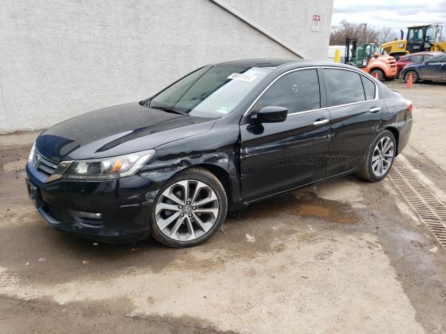 1HGCR2F59EA237266 - 2014 HONDA ACCORD SPORT BLACK photo 1