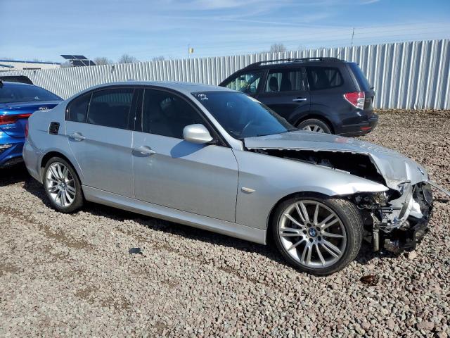 WBAPM5C58BA745502 - 2011 BMW 335 I GRAY photo 4