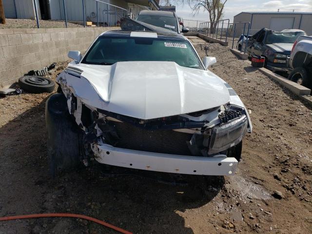 2G1FB1E30E9264886 - 2014 CHEVROLET CAMARO LT WHITE photo 5