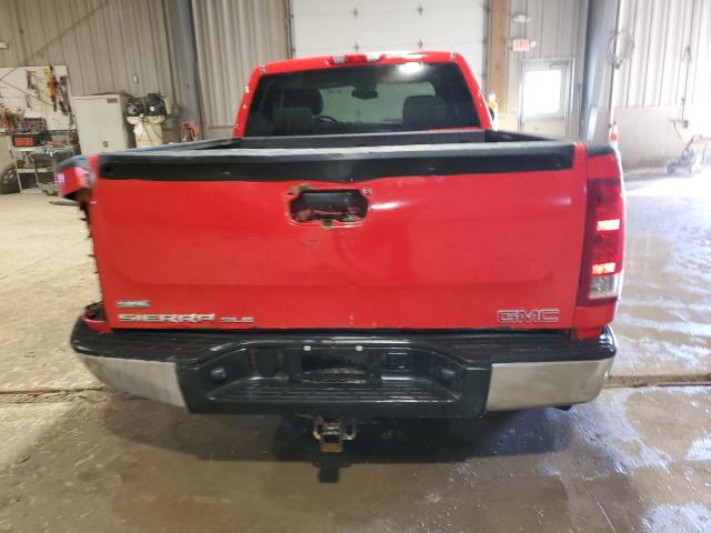 1GTEK29019Z297786 - 2009 GMC SIERRA K1500 SLE RED photo 6