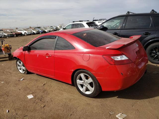 2HGFG12888H568469 - 2008 HONDA CIVIC EX RED photo 2