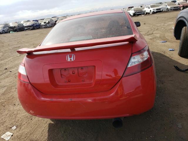 2HGFG12888H568469 - 2008 HONDA CIVIC EX RED photo 6