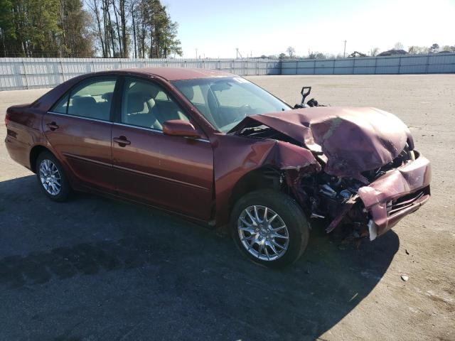 4T1BE32K45U096141 - 2005 TOYOTA CAMRY LE RED photo 4