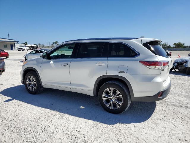 5TDKKRFH2ES030125 - 2014 TOYOTA HIGHLANDER XLE 白色 照片 2