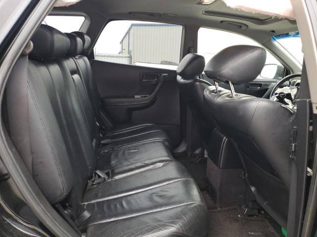 JN8AZ08T65W318366 - 2005 NISSAN MURANO SL BLACK photo 11