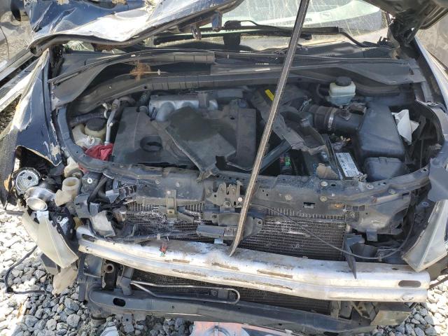 JN8AZ08T65W318366 - 2005 NISSAN MURANO SL BLACK photo 12