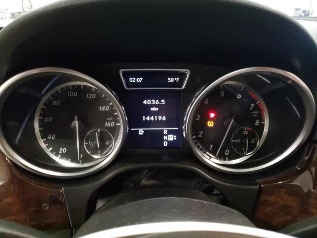 4JGDA5HB2CA043346 - 2012 MERCEDES-BENZ ML 350 4MATIC SILVER photo 9