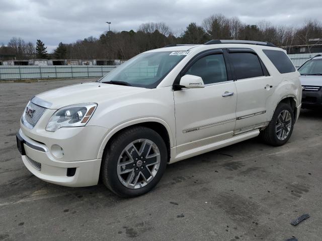 1GKKVTEDXBJ339843 - 2011 GMC ACADIA DENALI WHITE photo 1